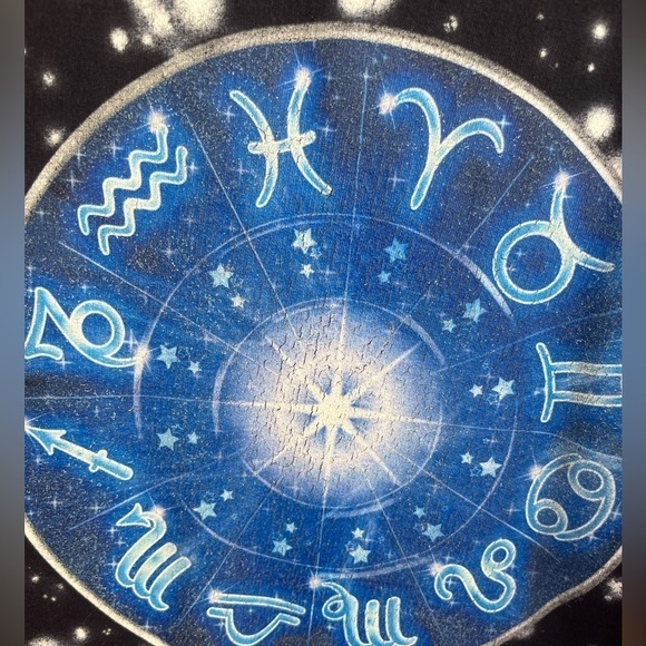 Zodiac Signs Crewneck. Unsized. Libra, Leo, Taurus, Aries - Picture 2 of 4